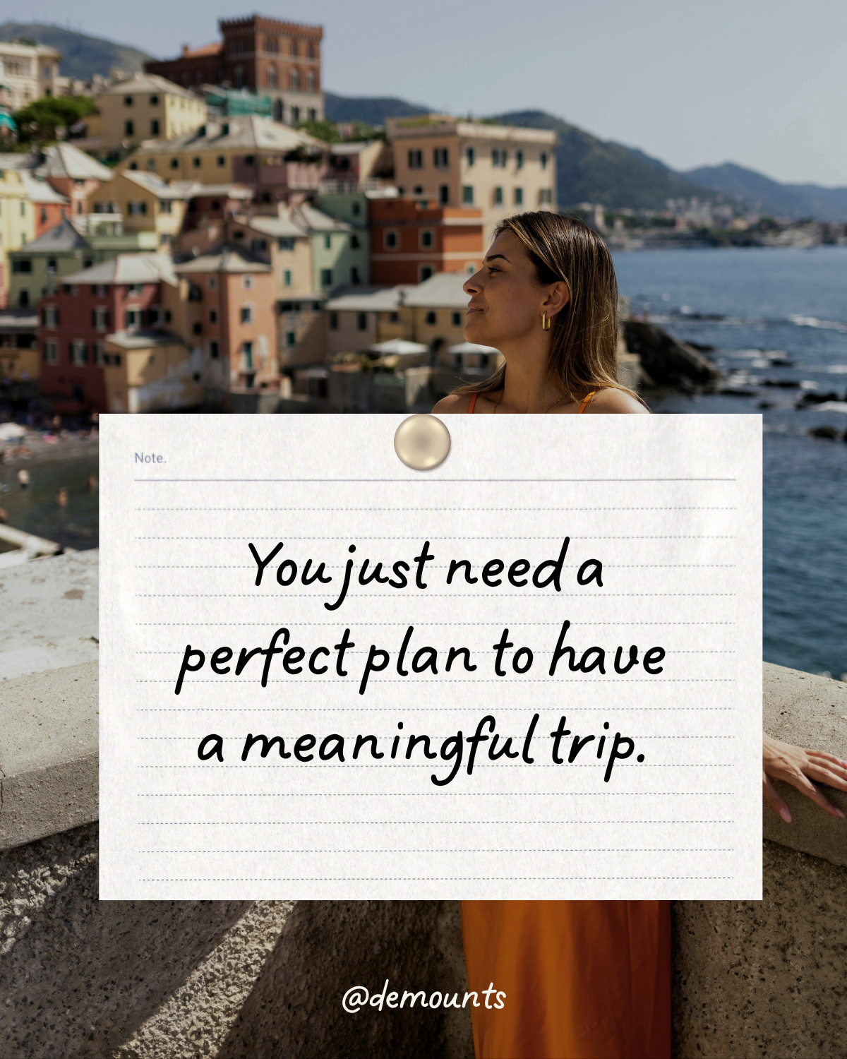 Demounts destination experience
