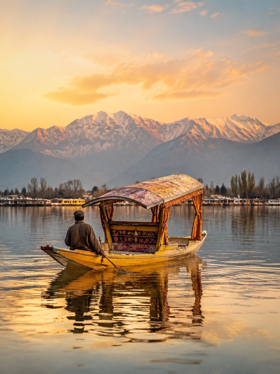 Shikara Ride on Dal Lake